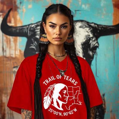 TRAIL OF TEARS 90°42'W 35°00'N.