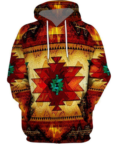 Native Pattern 3D Hoodie