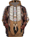 Native American Ooze 3D Hoodie