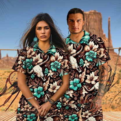 Native Pattern Hawaiian Shirt New - 86053