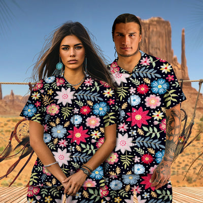 Native Pattern Hawaiian Shirt New - 86050