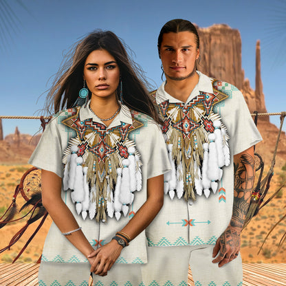 Native Pattern Hawaiian Shirt New - 86005