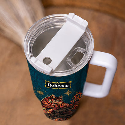 Mystic Wolf Legacy Personalized Tumbler