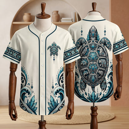 Eternal Turtle Protector Baseball Jersey Unisex Shirt