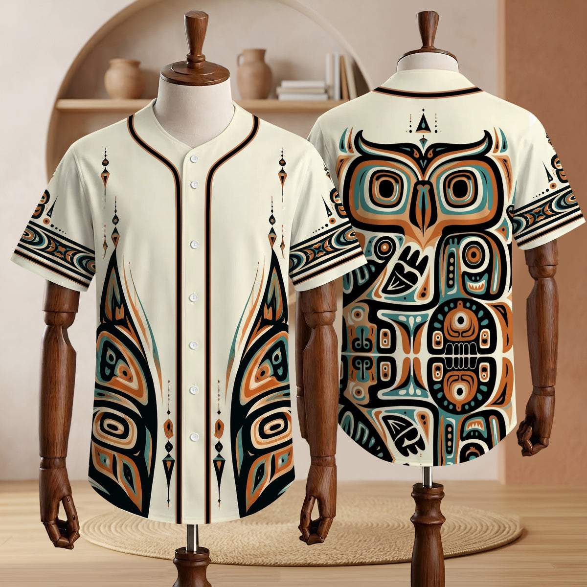 Celestial Owl Spirit Baseball Jersey Unisex Shirt