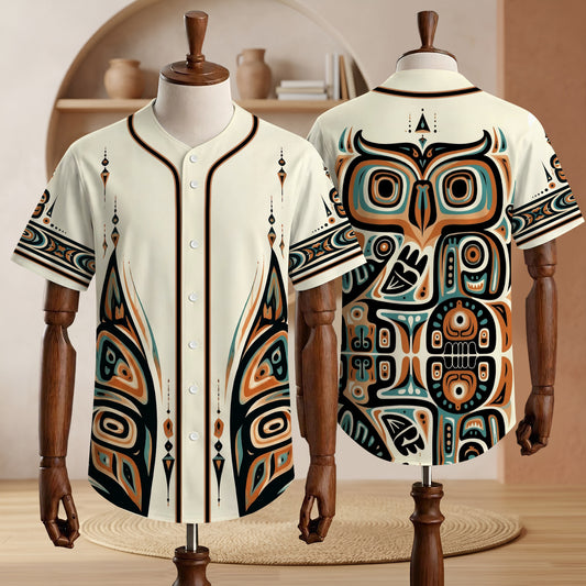 Celestial Owl Spirit Baseball Jersey Unisex Shirt