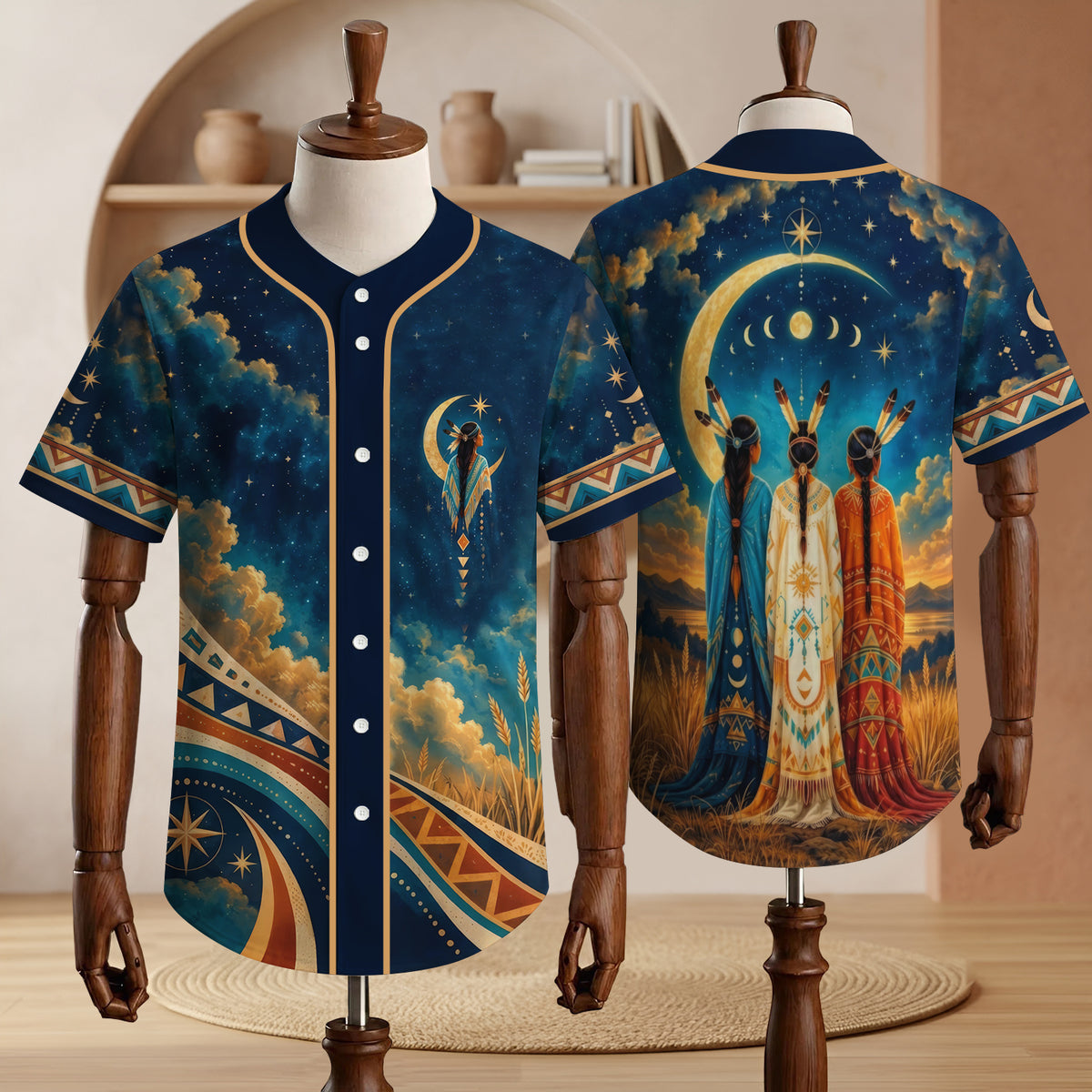 Celestial Ancestors Baseball Jersey Unisex Shirt