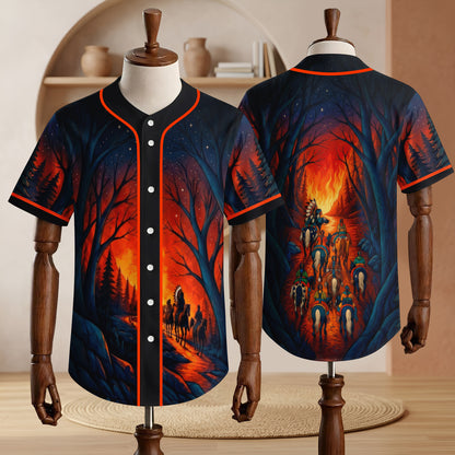 Majestic Eagle Baseball Jersey Unisex Shirt
