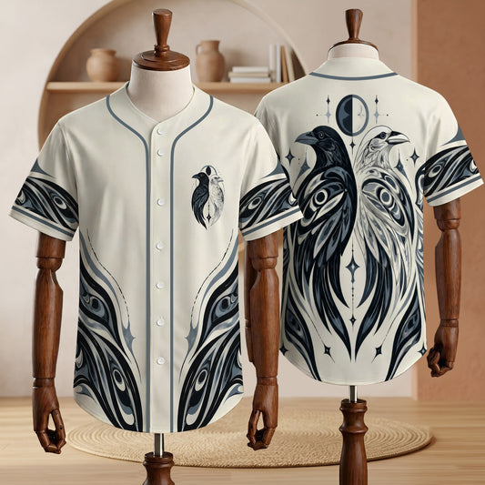 Noir Raven Edition Baseball Jersey Unisex Shirt