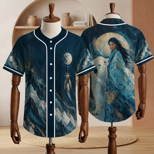 Arctic Woman Grace Baseball Jersey Unisex Shirt