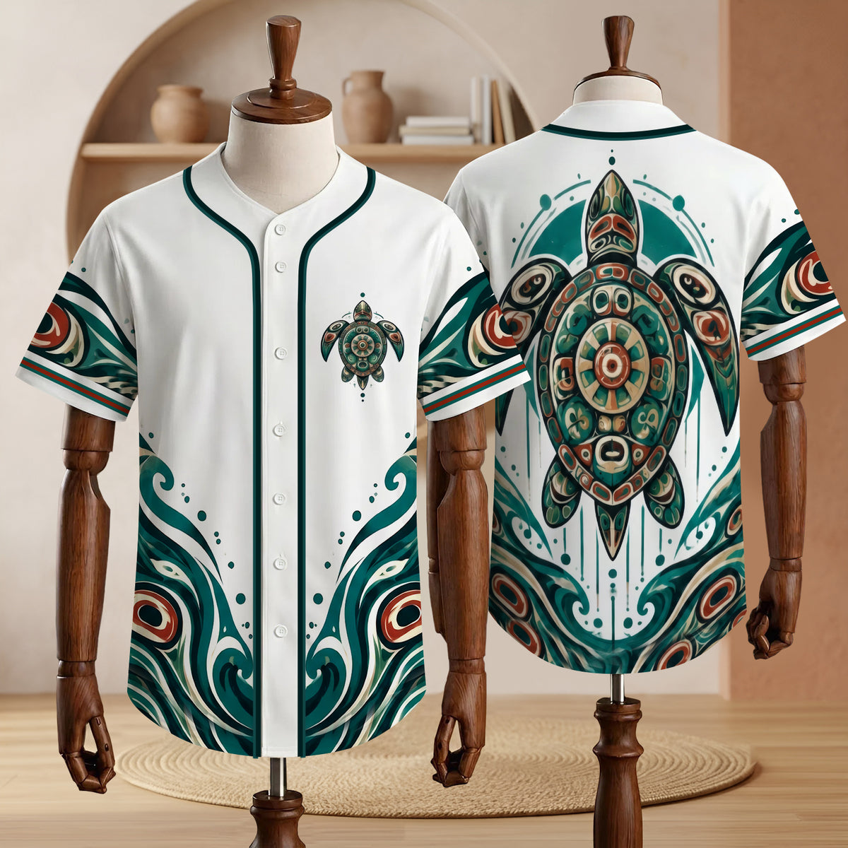 Ancient Turtle Guardian Baseball Jersey Unisex Shirt