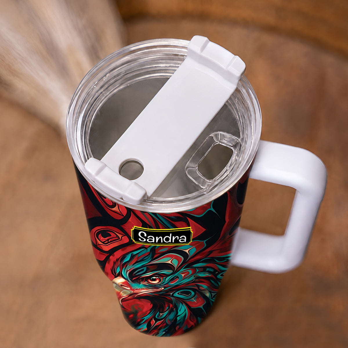Eagle Storm Spirit Personalized Tumbler