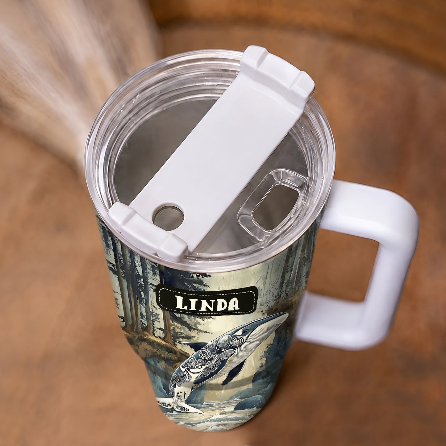 Orca Ocean Majesty Personalized Tumbler
