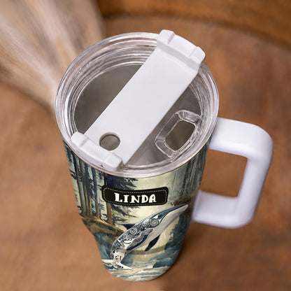 Orca Ocean Majesty Personalized Tumbler