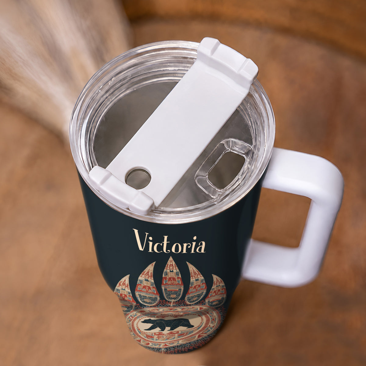 Bear Paw Guardian Personalized Tumbler