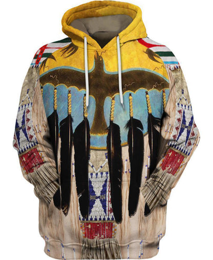 Native Coyote Spirit 3D Hoodie