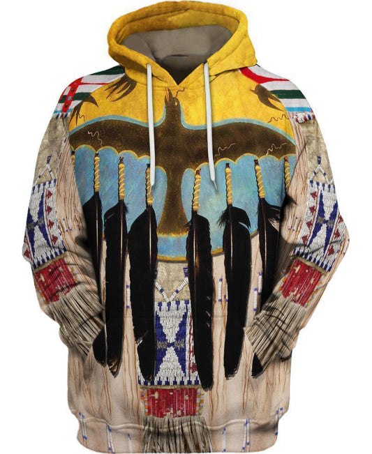 Native Coyote Spirit 3D Hoodie