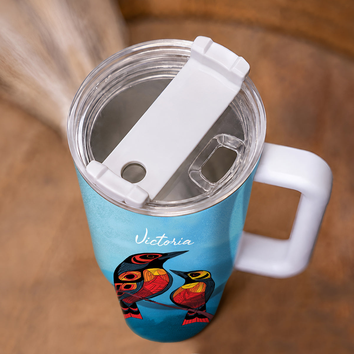 Sacred Bird Spirit Personalized Tumbler
