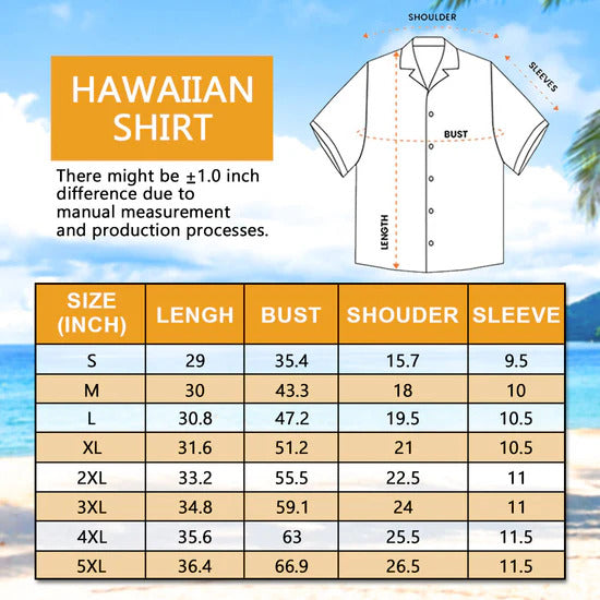 Native Pattern Hawaiian Shirt New - 86054