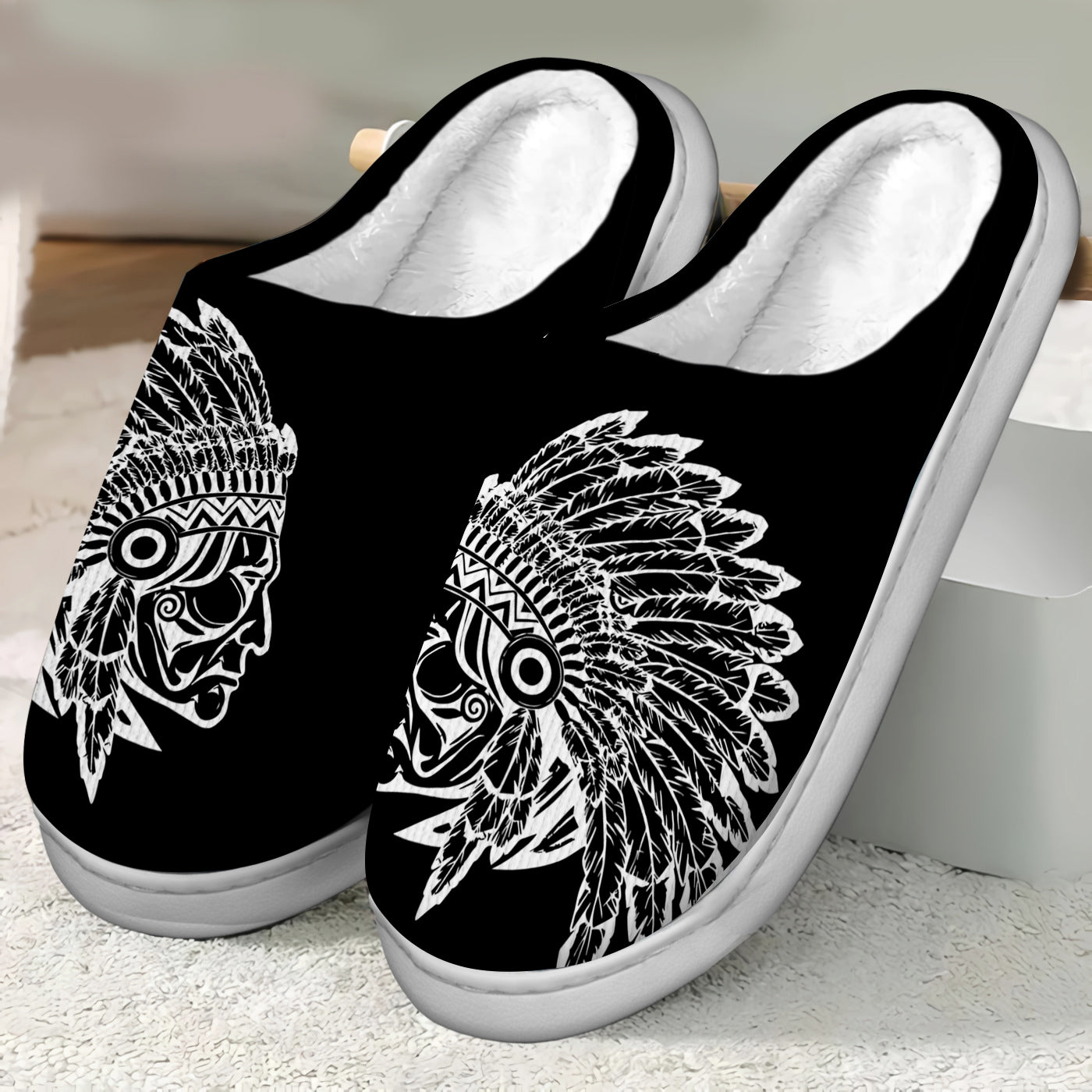 Plush Slippers 89052