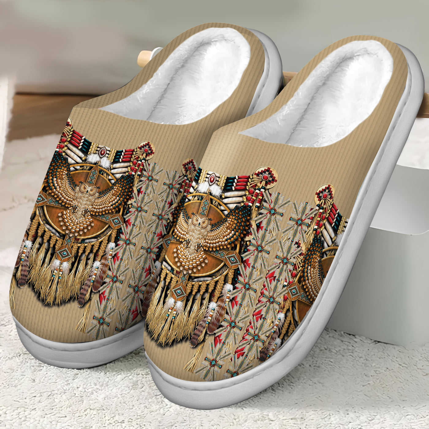 Plush Slippers 89056