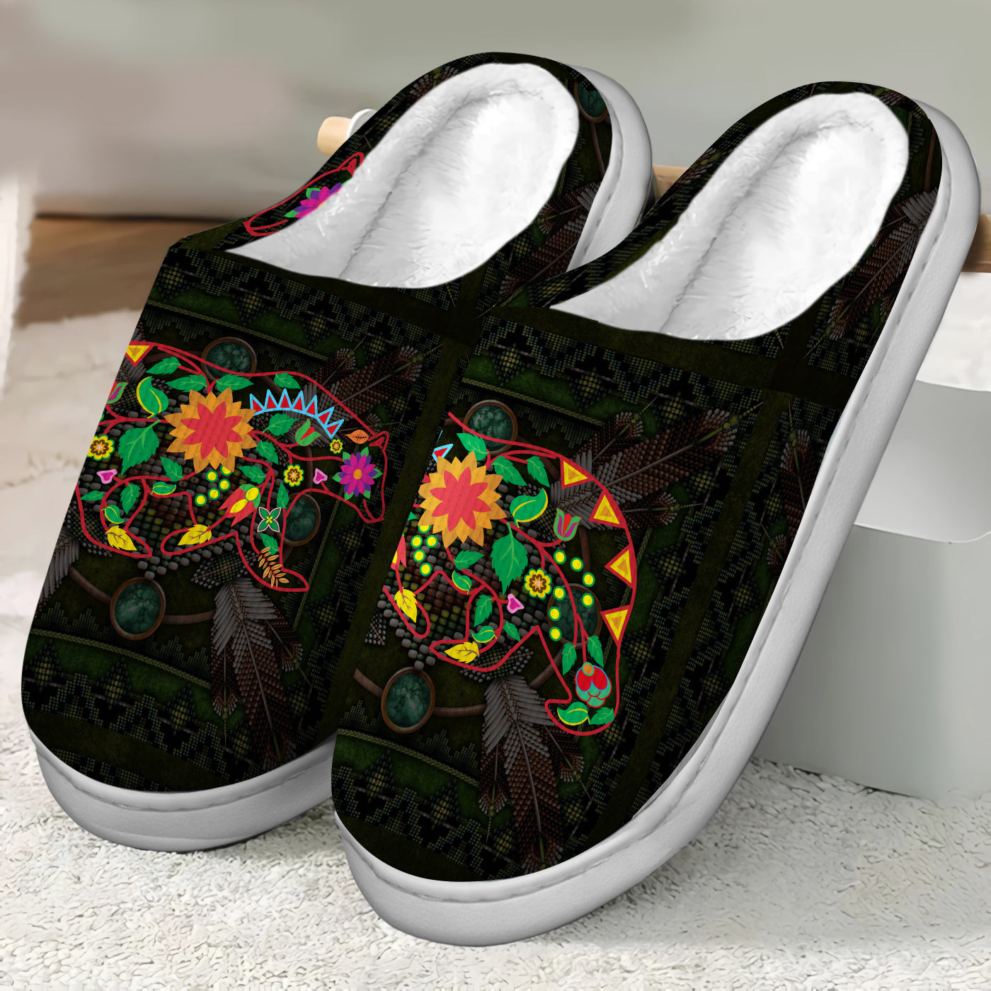 Plush Slippers 89096