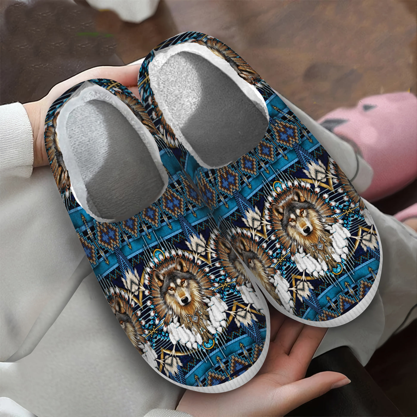 Plush Slippers 89073