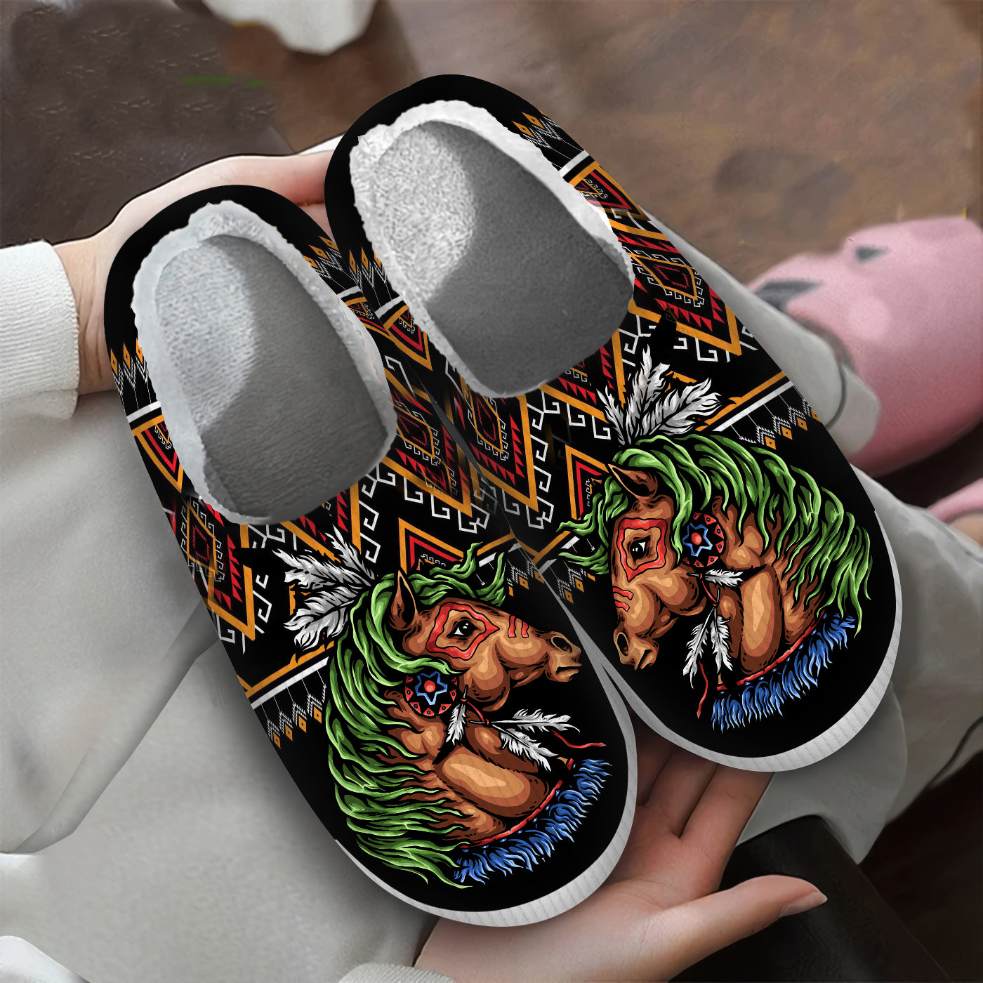 Plush Slippers 89127