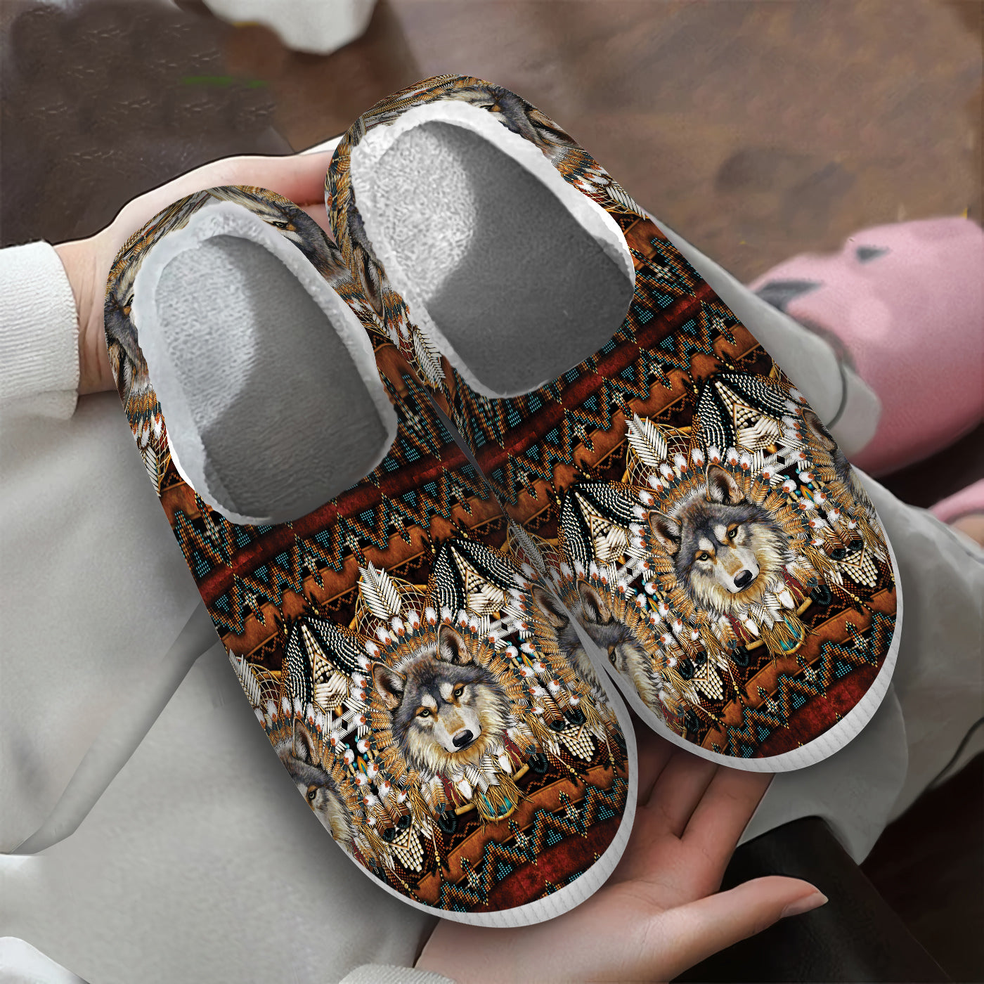 Plush Slippers 89081