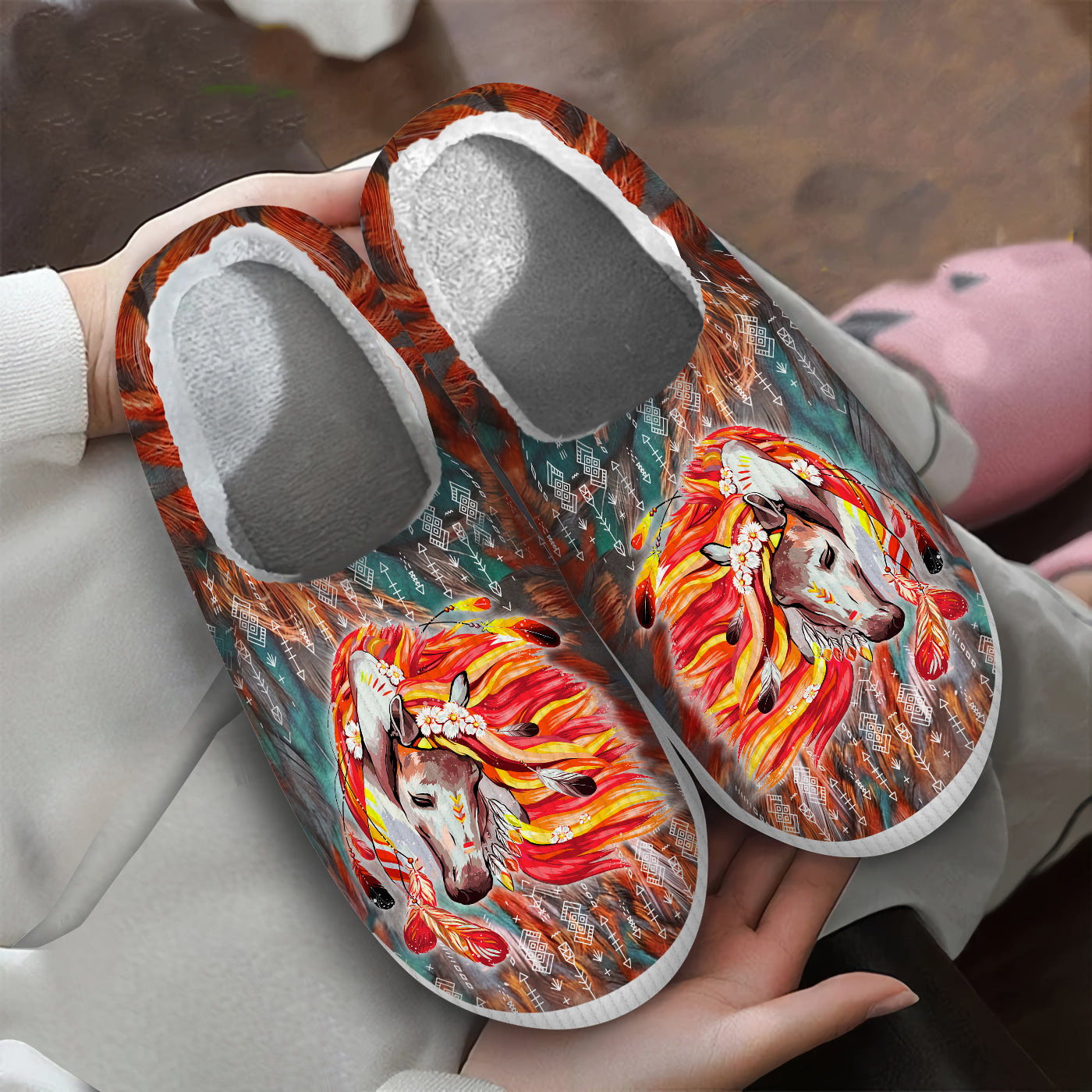 Plush Slippers 89125