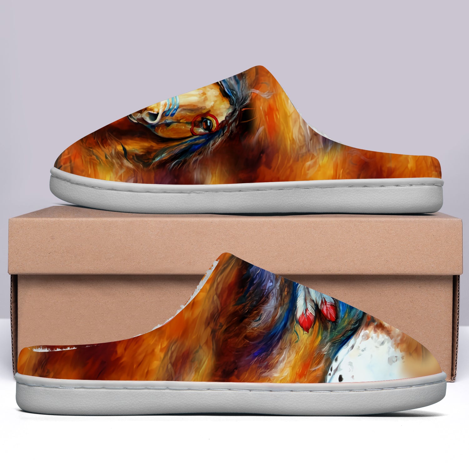 Plush Slippers 89123