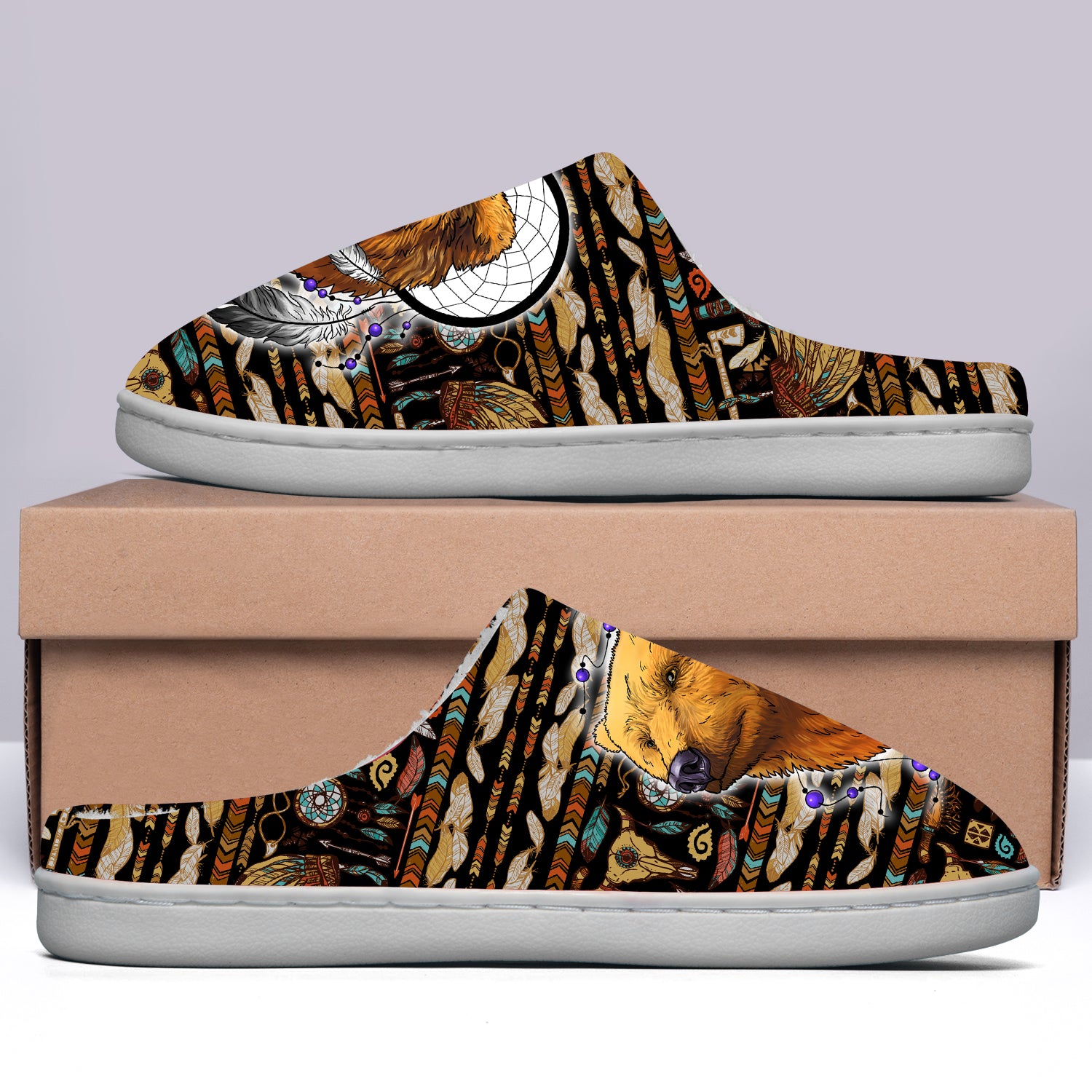 Plush Slippers 89134