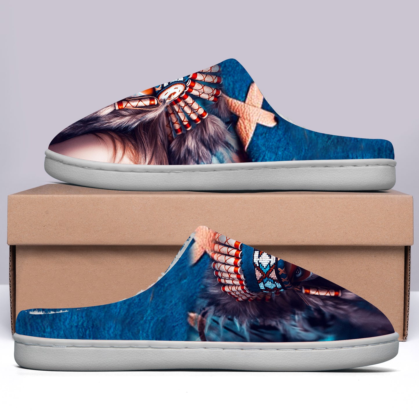 Plush Slippers 89013