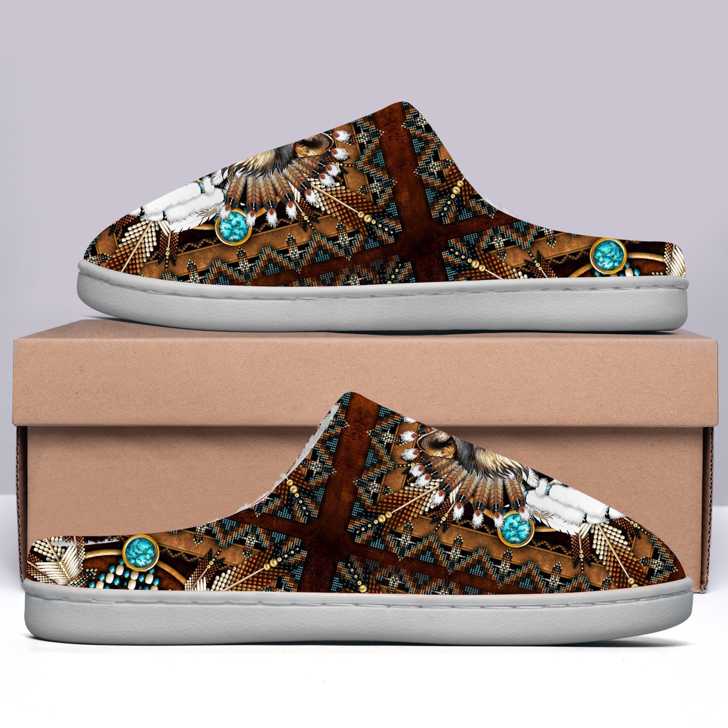 Plush Slippers 89046