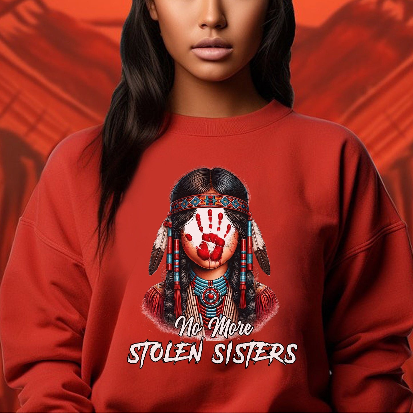 MMIW No More Stolen Sisters No Face Unisex T-Shirt/Hoodie/Sweatshirt