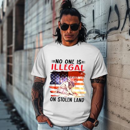 NO ONE IS ILLEGAL ON STOLEN LAND