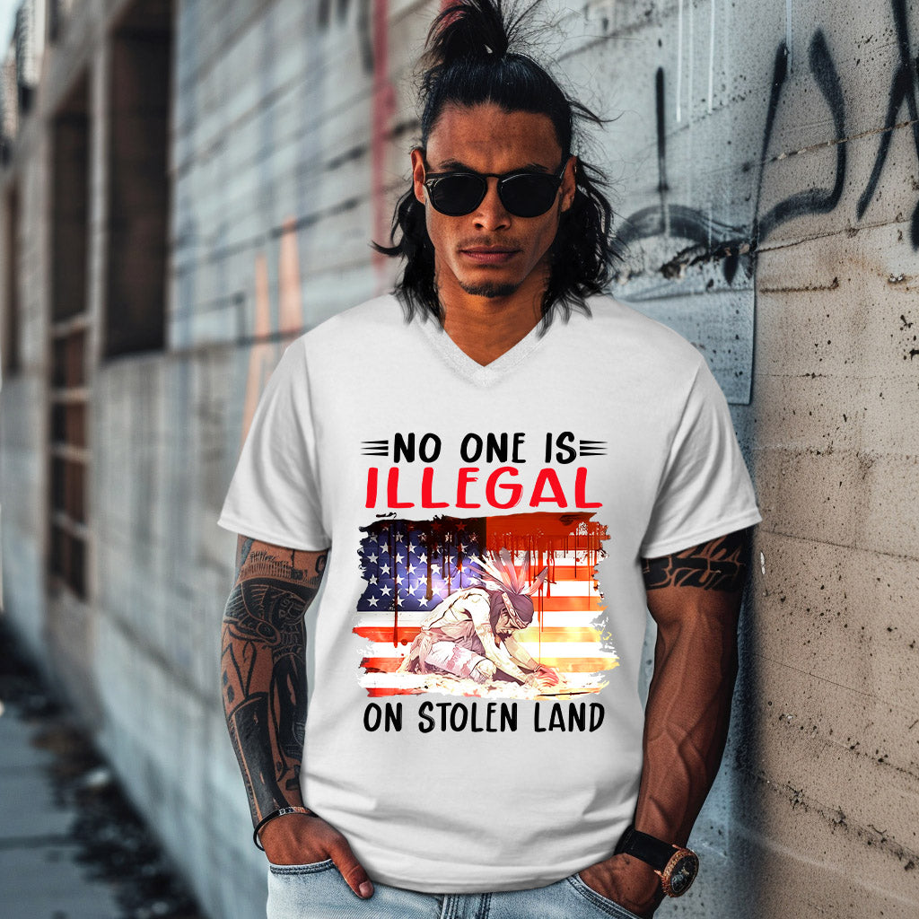 NO ONE IS ILLEGAL ON STOLEN LAND
