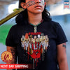 MMIW - Women Red Hand Together Feather Heart Shirt