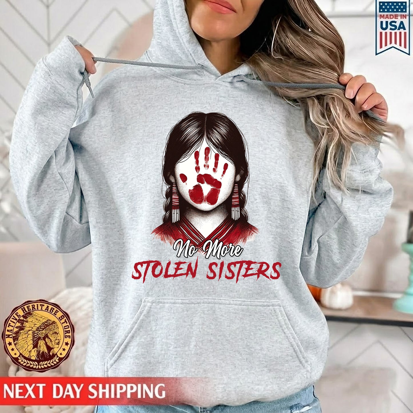 MMIW No More Stolen Sisters No Face Unisex T-Shirt/Hoodie/Sweatshirt