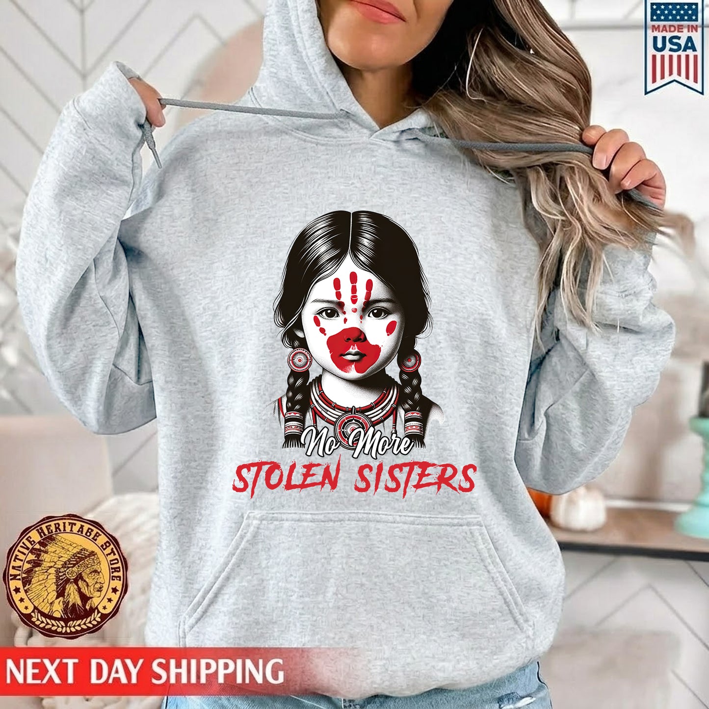 MMIW No More Stolen Sisters No Face Unisex T-Shirt/Hoodie/Sweatshirt
