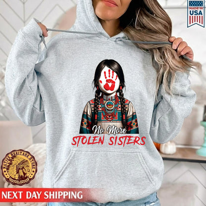 MMIW No More Stolen Sisters Red Hand Unisex T-Shirt/Hoodie/Sweatshirt
