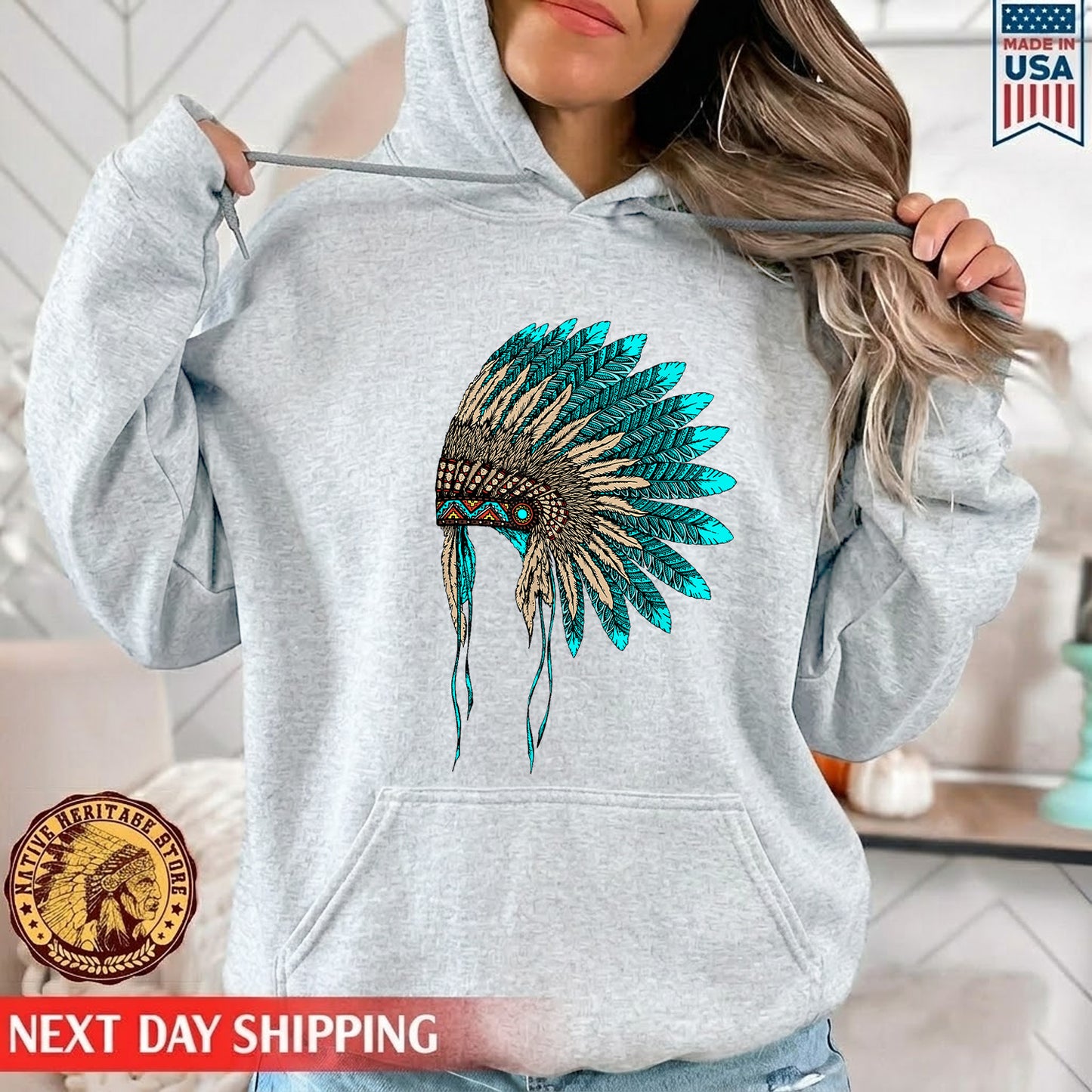 MMIW Awareness Indigenous Blue Leather Unisex T-Shirt/Hoodie/Sweatshirt