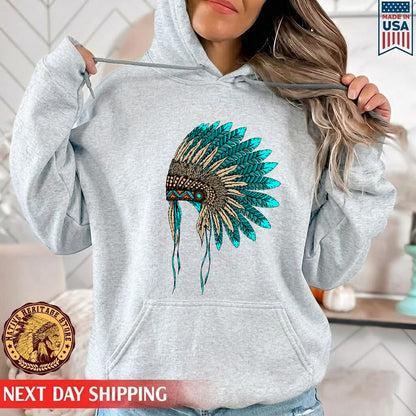 MMIW Awareness Indigenous Blue Leather Unisex T-Shirt/Hoodie/Sweatshirt