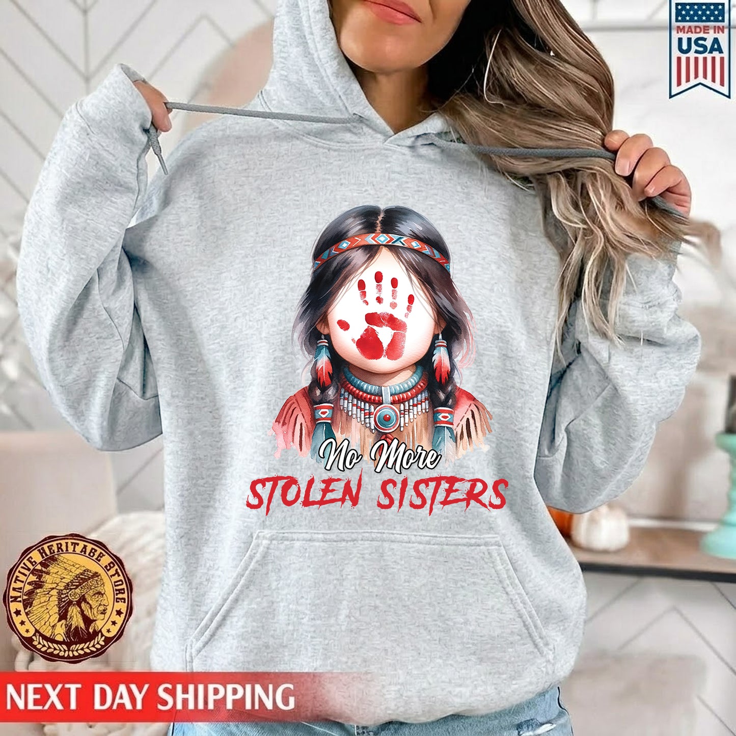 MMIW No More Stolen Sisters No Face Unisex T-Shirt/Hoodie/Sweatshirt