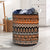 Native Brown Pattern Laundry Basket WCS