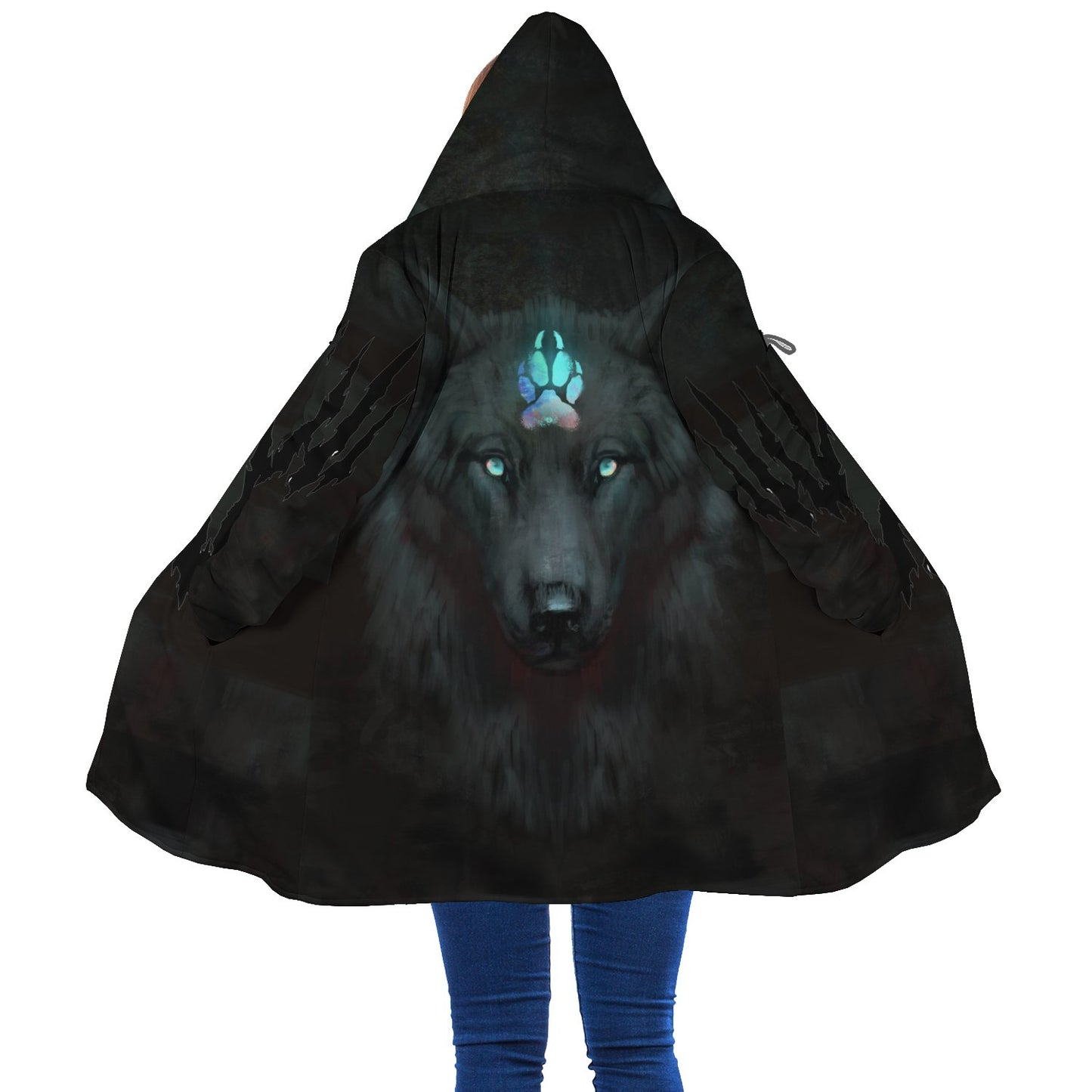Black Wolf  Beauty Cloak - Native American Pride Shop