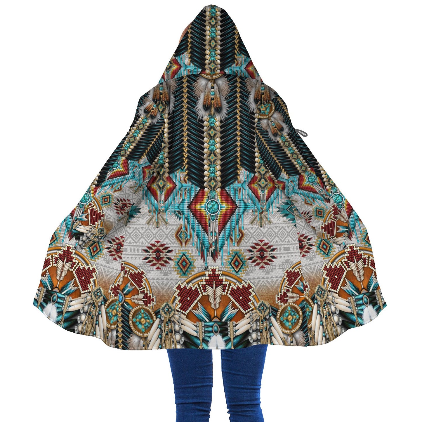 Abtract Pattern Native Cloak