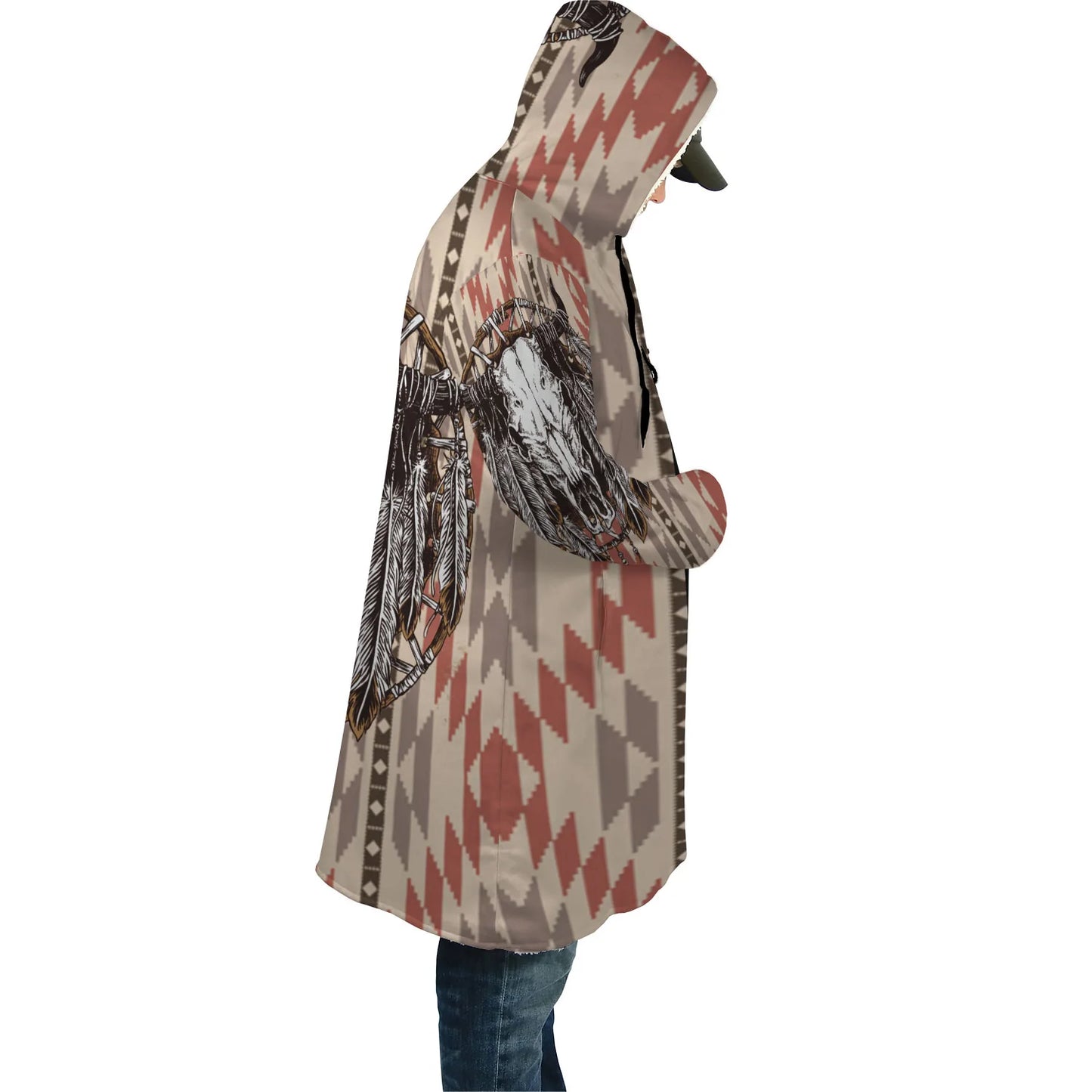 Native American Bufalo Pattern Dream Cloak