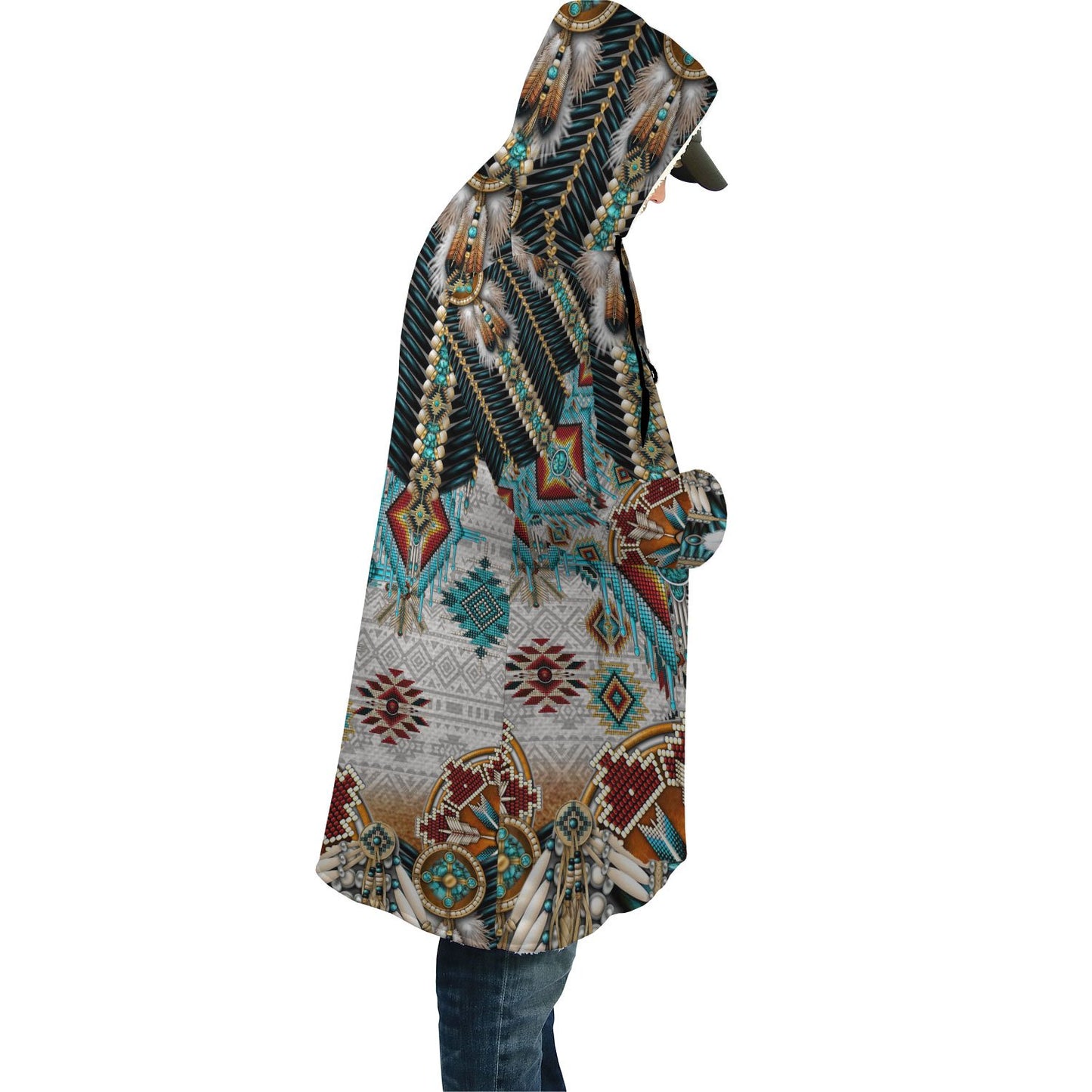 Abtract Pattern Native Cloak