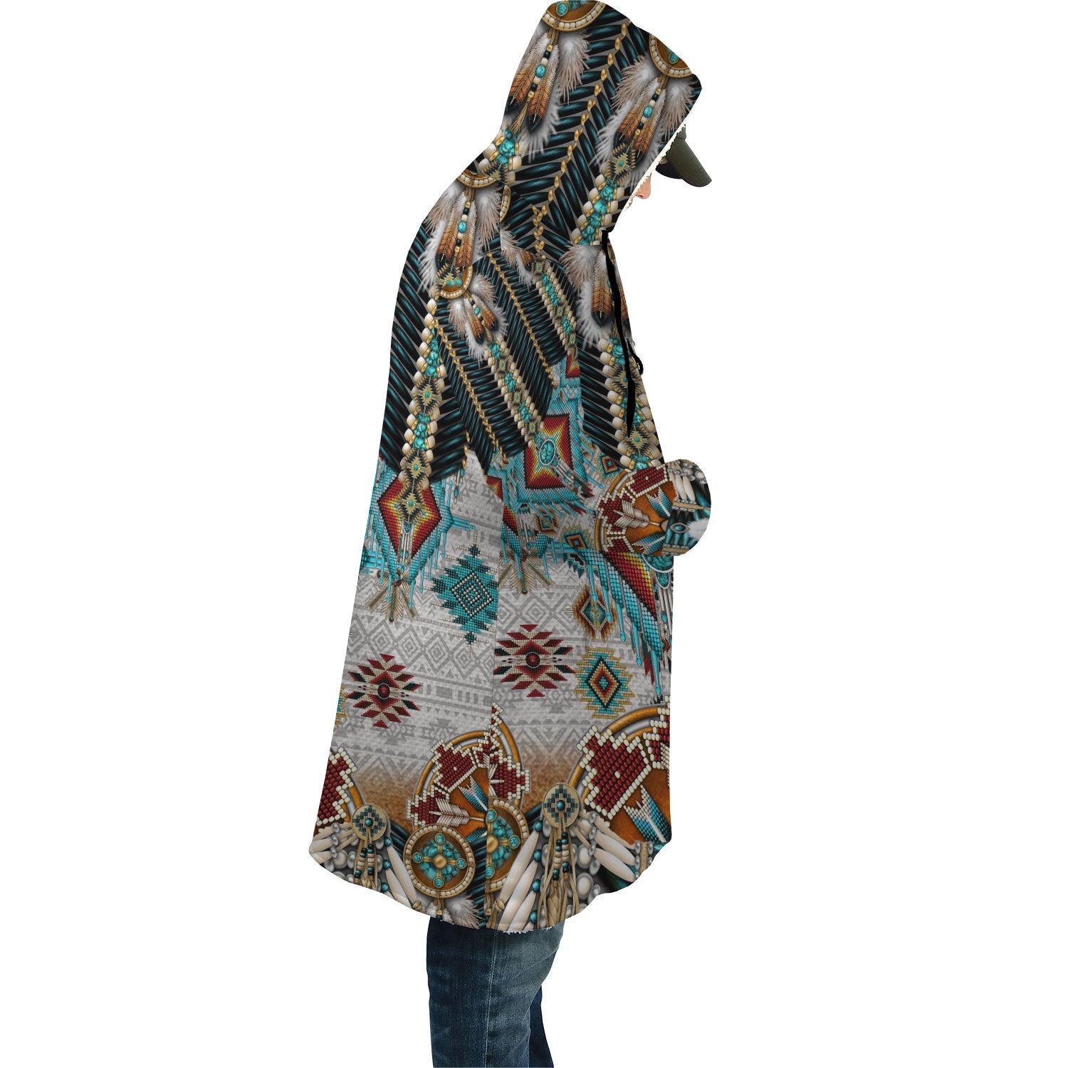 Abtract Pattern Native Cloak